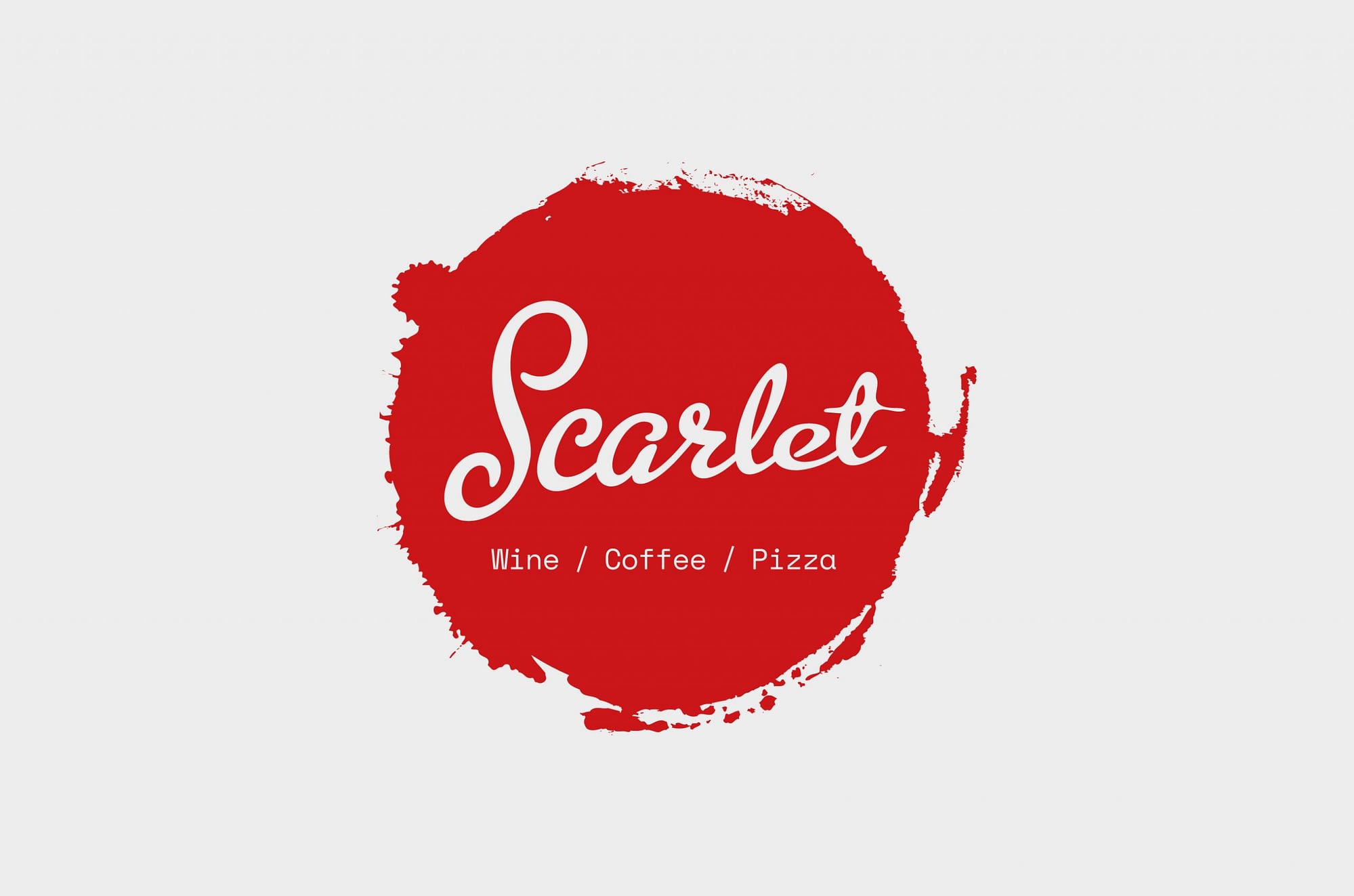 An image of the Scarlet Wines branding